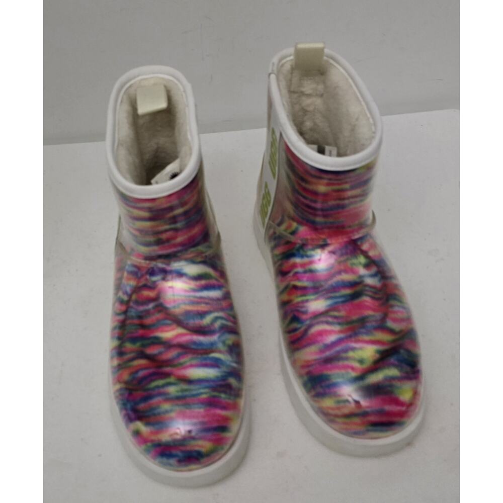 UGG Classic Clear Mini II Pixelated Women’s Boots Winter Casual Size 9 - Picture 2 of 11